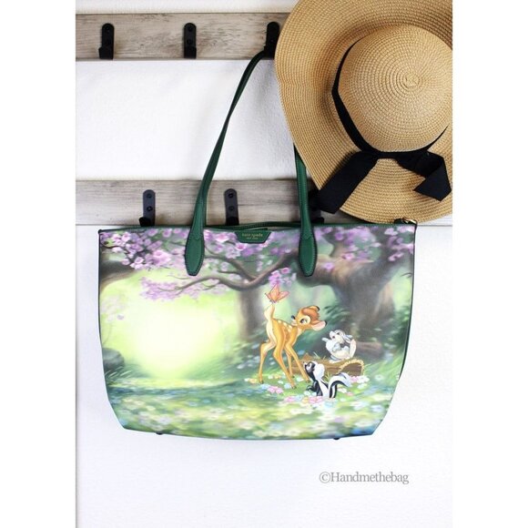 NEW Kate Spade X Disney Sutton Bambi Shoulder Tote Bag Purse Handbag